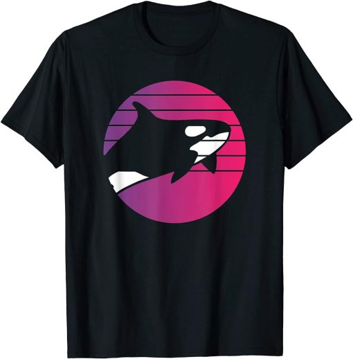 Orca Retro Style Vintage T-Shirt