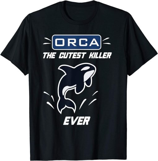 Carson Washington Orca the cutest killer whale ever t-shirt